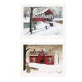 2-Piece Vignette, White Frame I6743