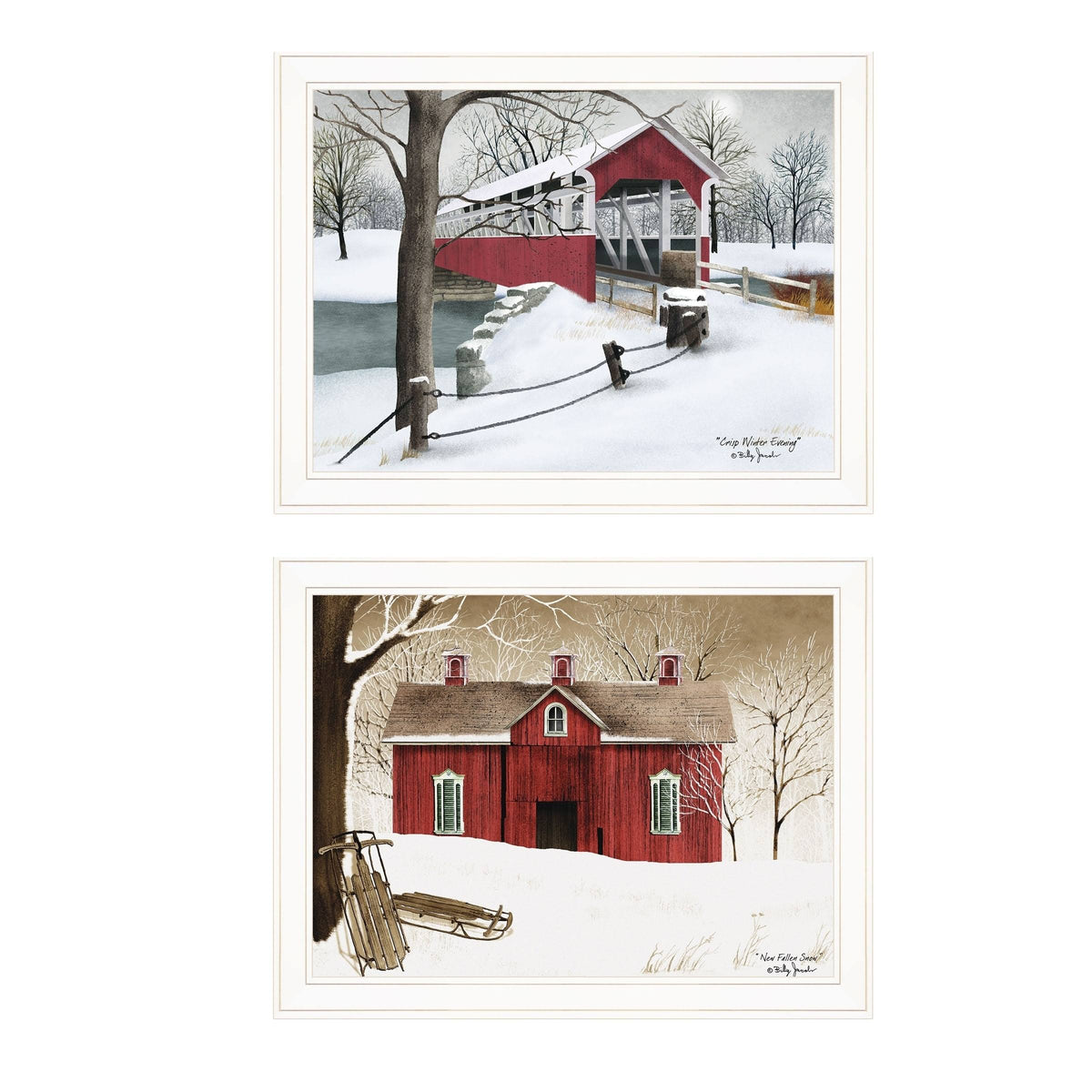 2-Piece Vignette, White Frame I6743