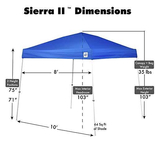 Blue 10 by 10-Feet Canopy P134897