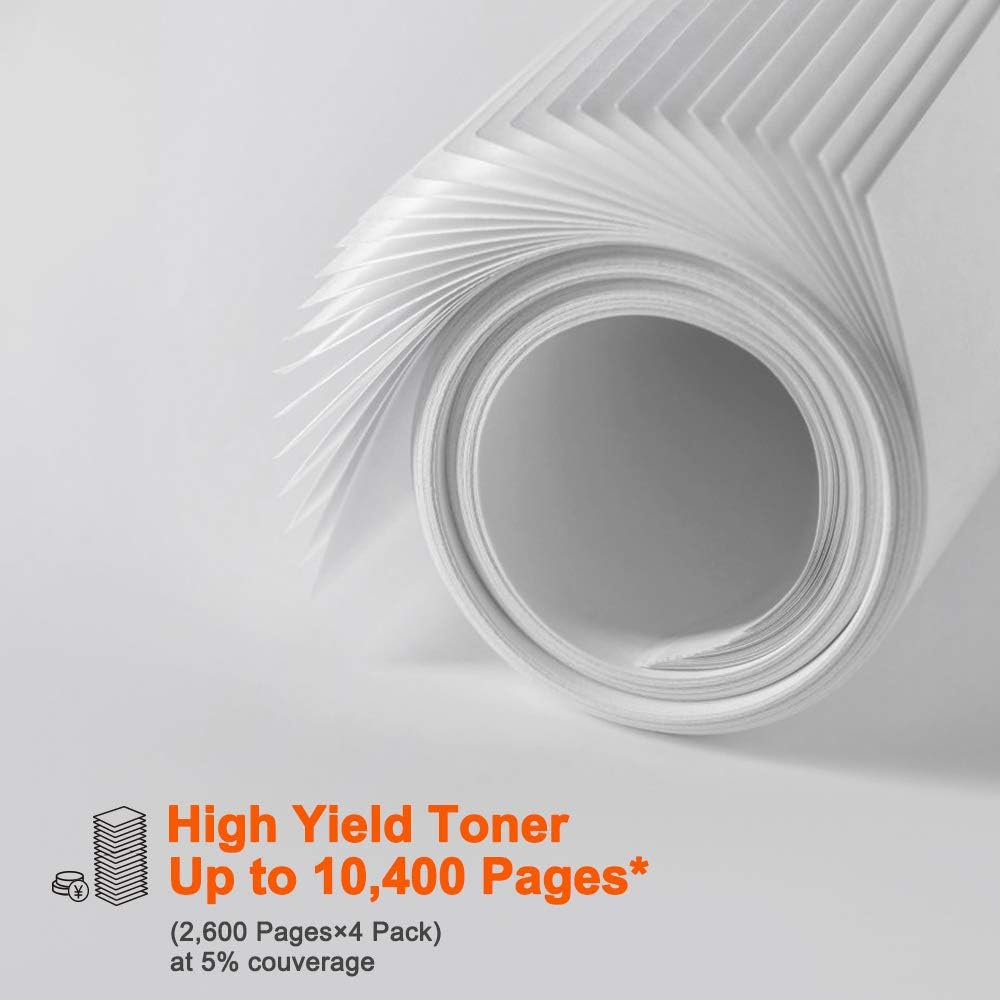 4 Black TN660 Toner Cartridge U13439