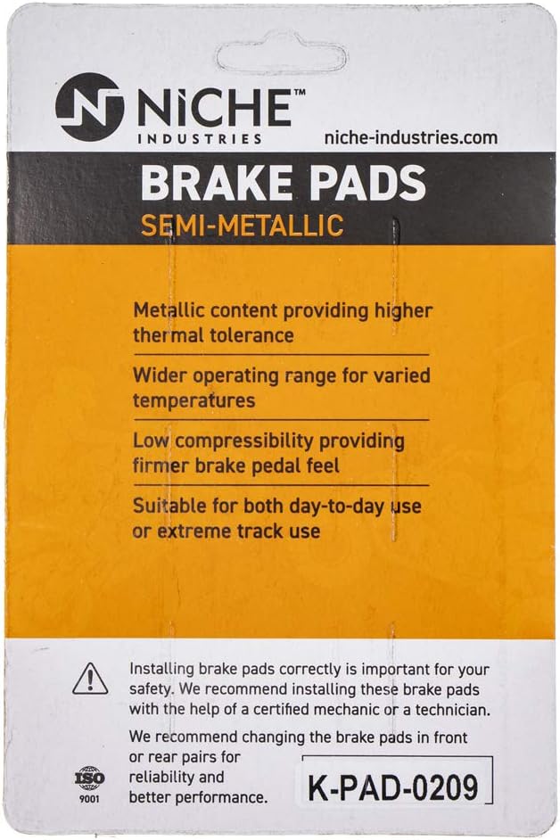 Brake Pad Set Front Semi-Metallic 4 Pack N94770