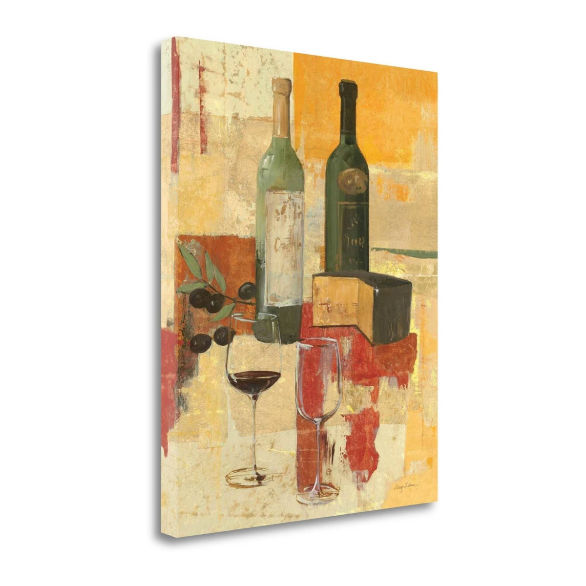 Contemporary Wine Tasting III Giclee on Gallery Wrap Canvas Z76393