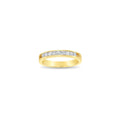 Princess Cut Channel Diamond Wedding Band J662035