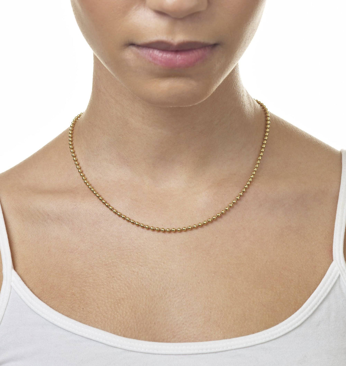 Sterling Silver Ball Chain 24in J897