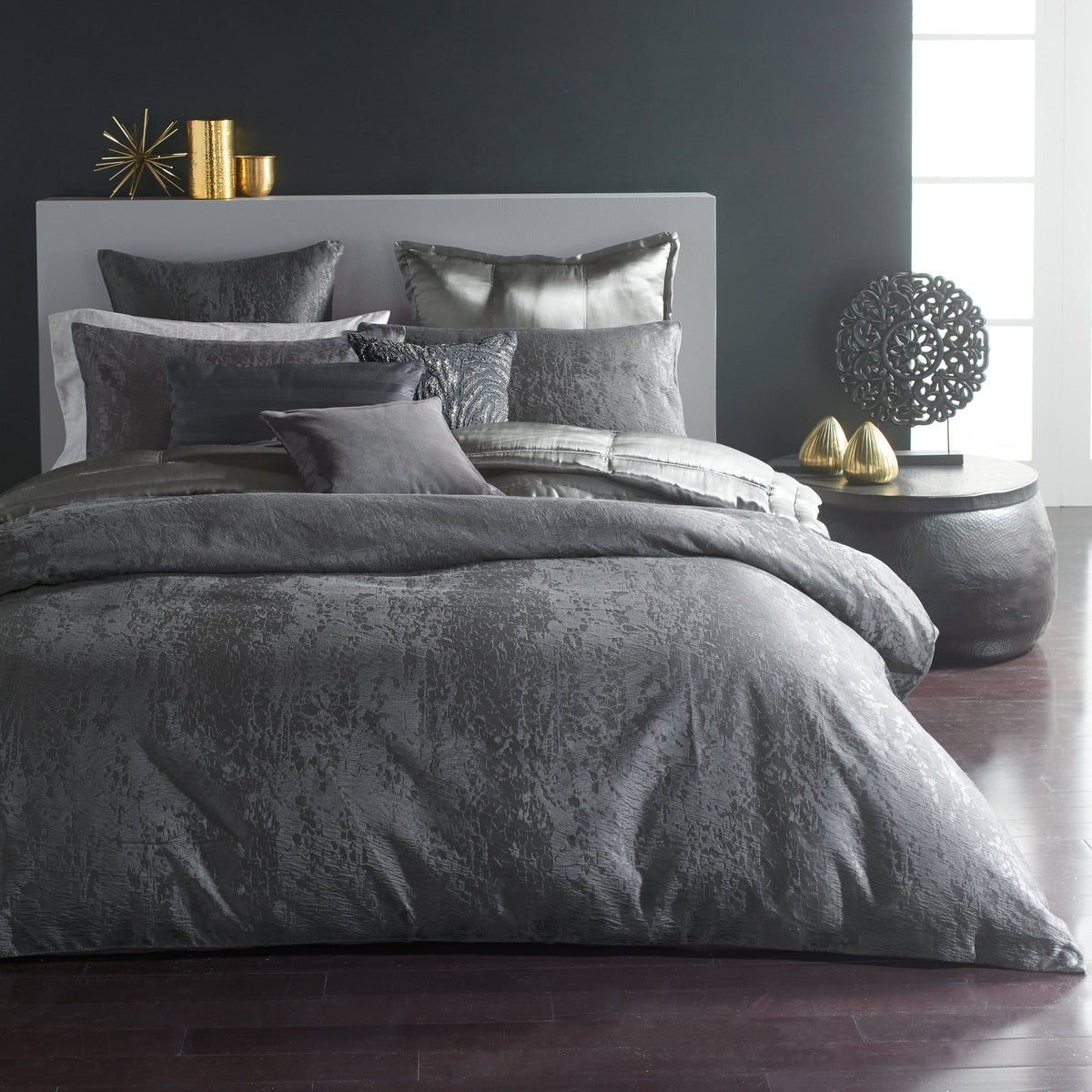 Charcoal Full/Queen Duvet Cover S1440