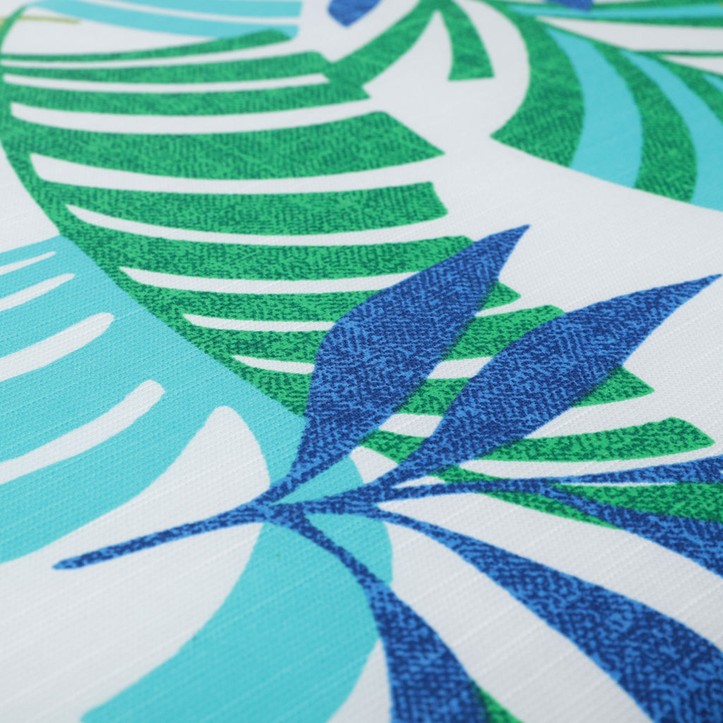 Blue/Green Chaise Lounge Cushion I807