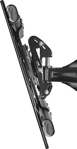Articulating Wall Arm for Flat-Panel TVs, Extends 27-5/8, Black K52254