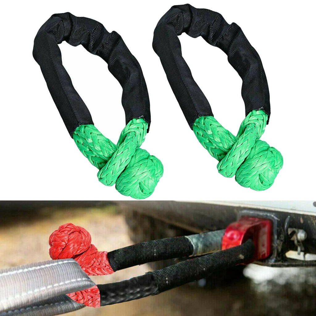 Soft Shackle 1/2" 38000lbs Breaking Strength 4X4 Truck Climbing Boating B585393