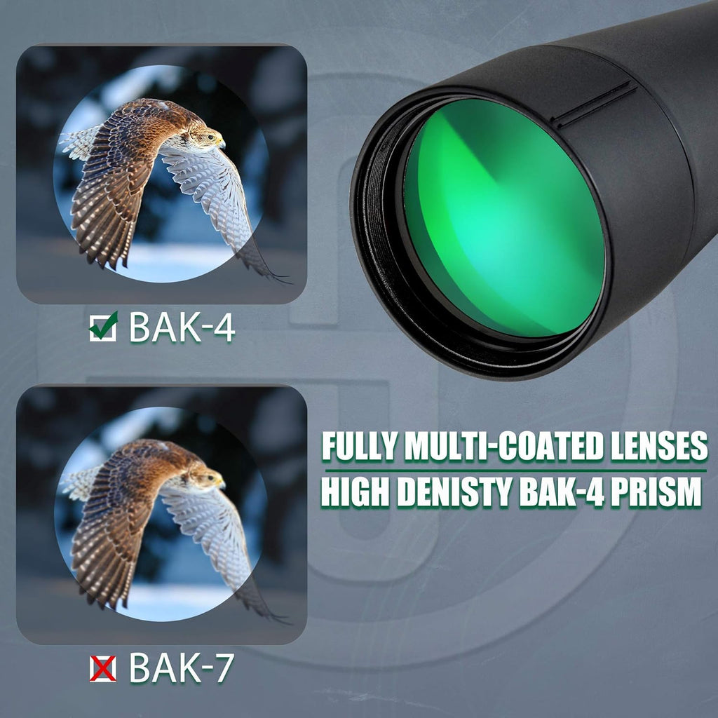 20-60x80mm HD Spotting Scope with Tripod and Carry Case E66855