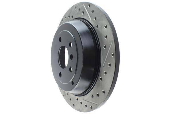 Slotted & Drilled Sport Brake Rotor Y3010