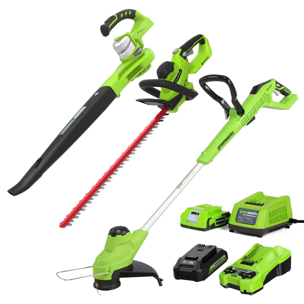 24V Cordless Handheld Leaf Blower with 2.0 Ah Battery and Charger X956035