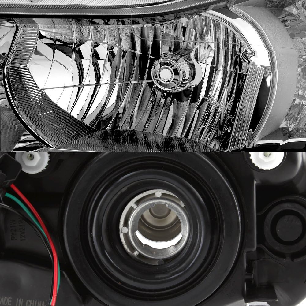 Driver Left + Passenger Right Side Pair Halogen Headlights for Chevy Cruze K9846
