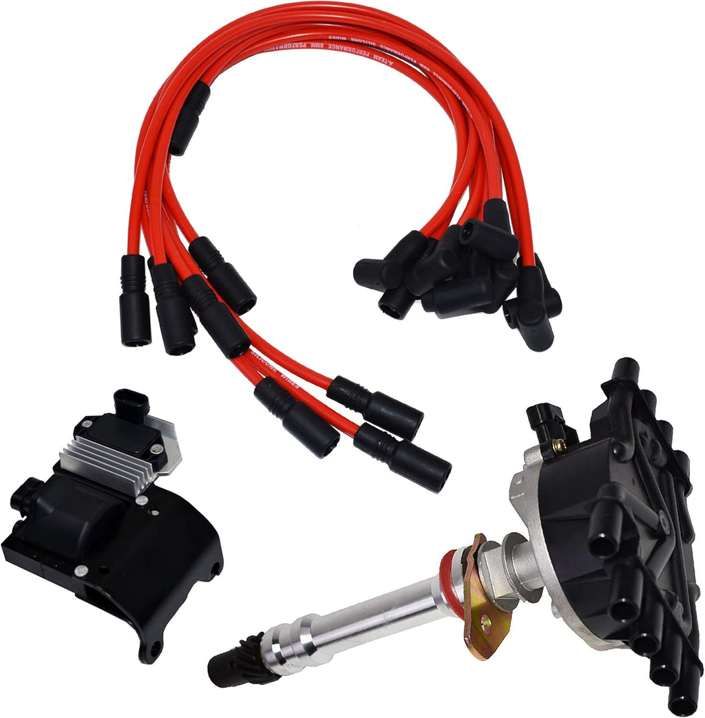 8mm Spark Plug Wires Ignition Coil and Ignition Module Kit M420628