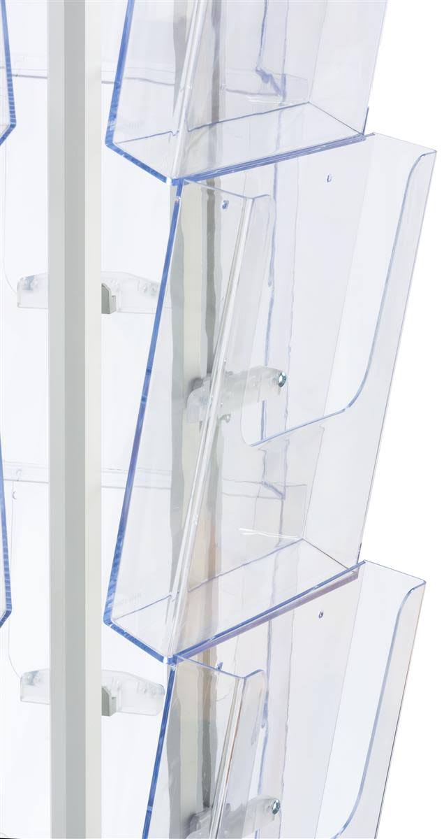 Spinning Magazine Stand with 20 Pockets U14723
