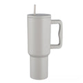 40 oz Insulated Stainless Steel Tumbler with Handle and Straw Lid Z1290