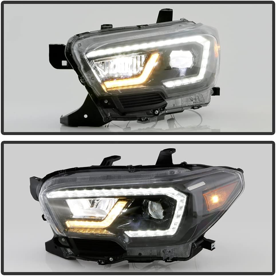 Black LED Projector Headlights Z250566