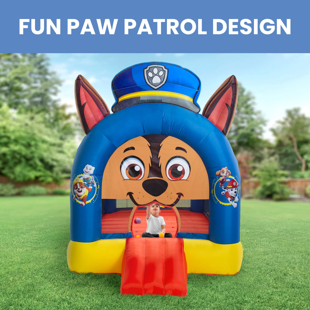 Inflatable Bounce House with Heavy Duty Blower, Ground Stakes, Repair Patches and Storage Bag H14417