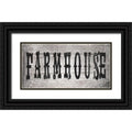 Black Ornate Wood Framed Art Print N3891