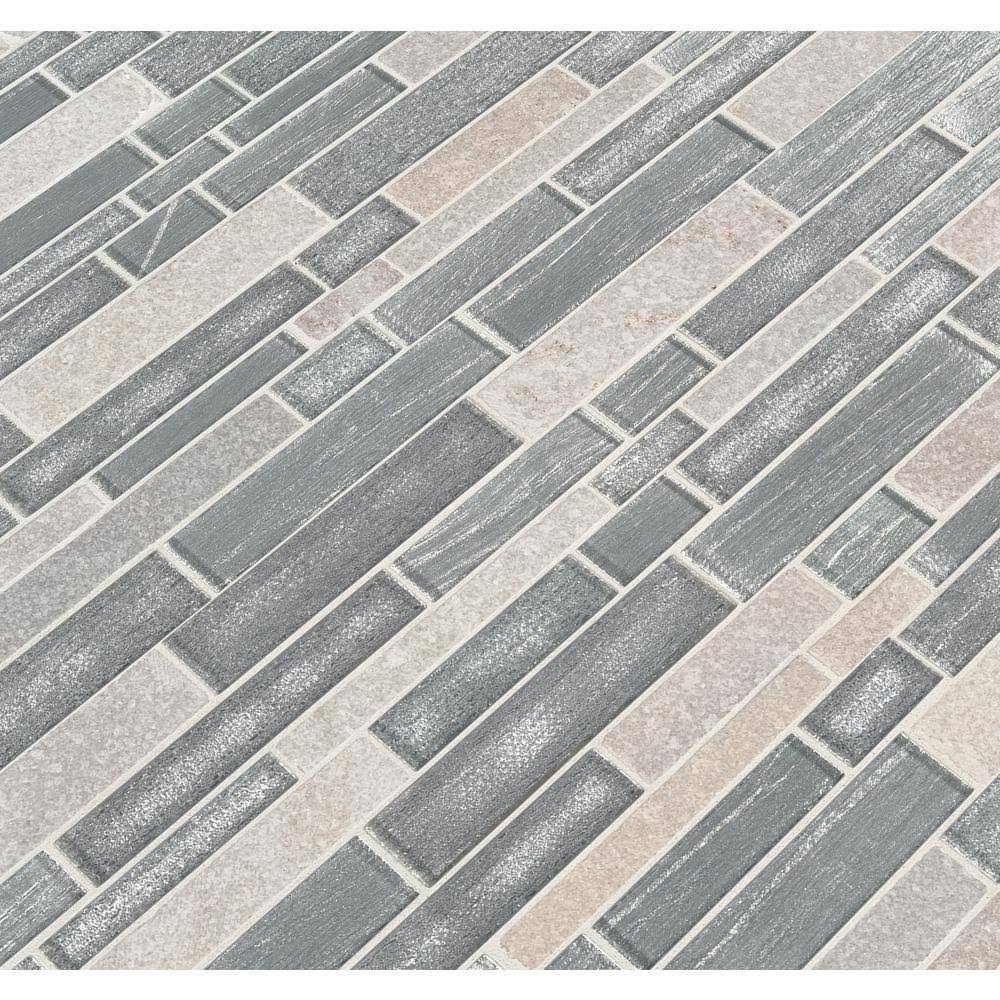 Glass Stone Mesh-Mounted Mosaic Tile Y28927