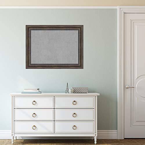 Rustic 34 inch x 26 inch Framed Magnetic Board M45005