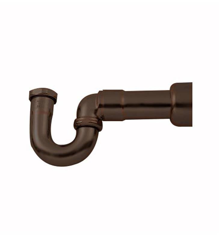 Oil-Rubbed Bronze 17 Gauge P Trap P3463
