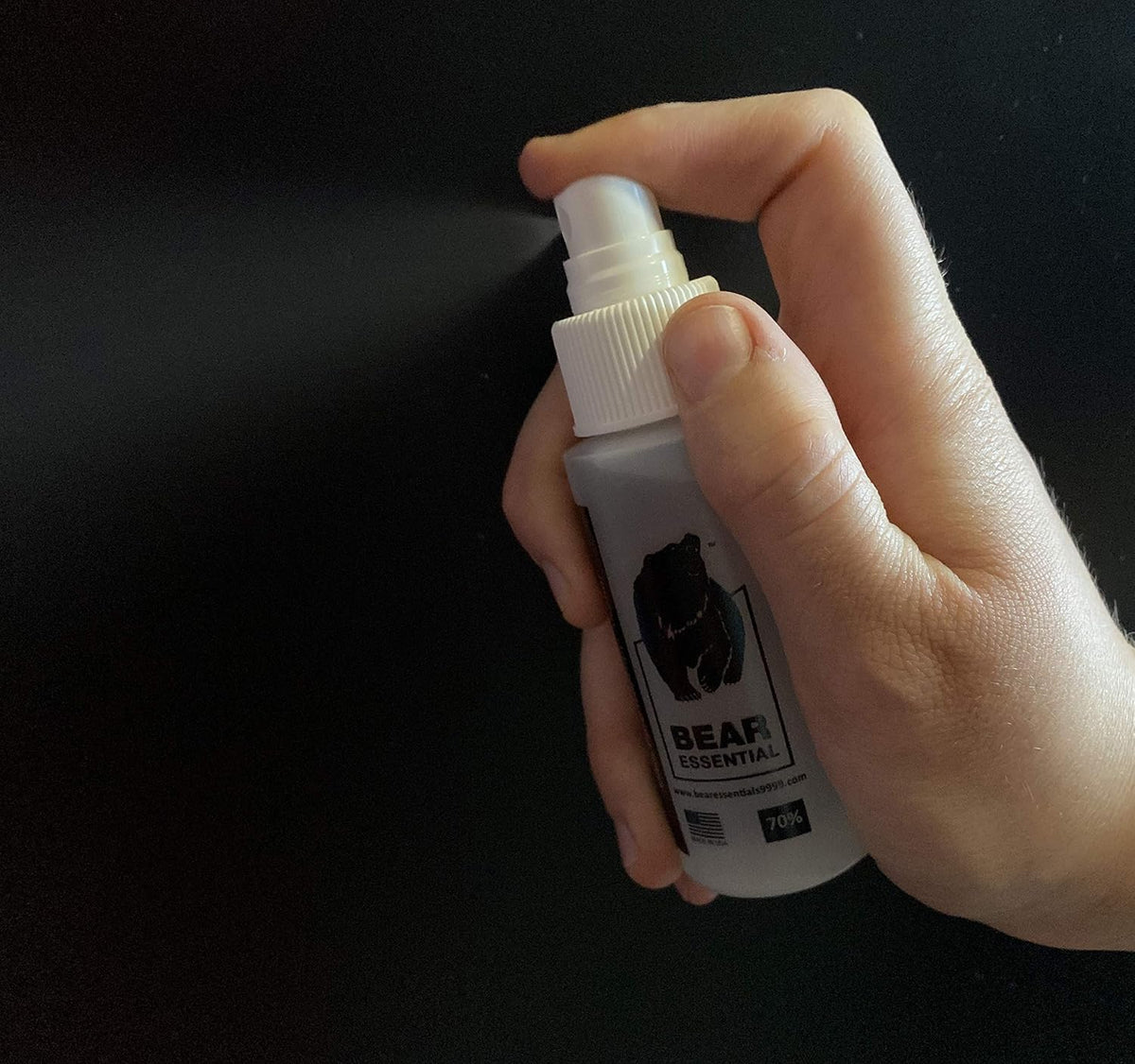High Purity USP Grade Isopropyl Alcohol 70% - 48 Spray Bottles - 2 OZ Each H882566
