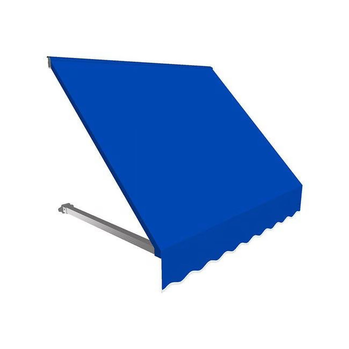 Retro Window & Entry Awning, Bright Blue - 44 x 24 in. X79569
