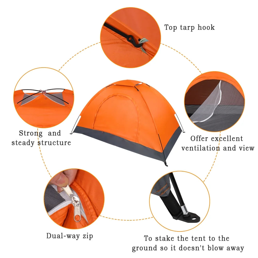 1-Person Pop Up Camping Tent R5973