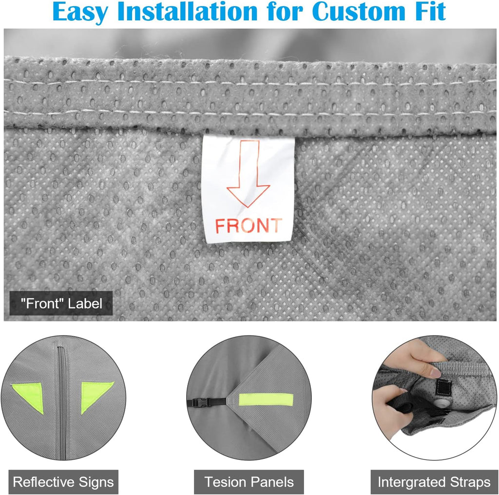 Upgraded 5-ply Class C RV Cover Fits 23'-26' RVs T7347