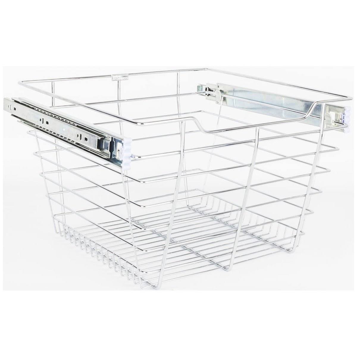 Satin Nickel Closet Pullout Basket J75524