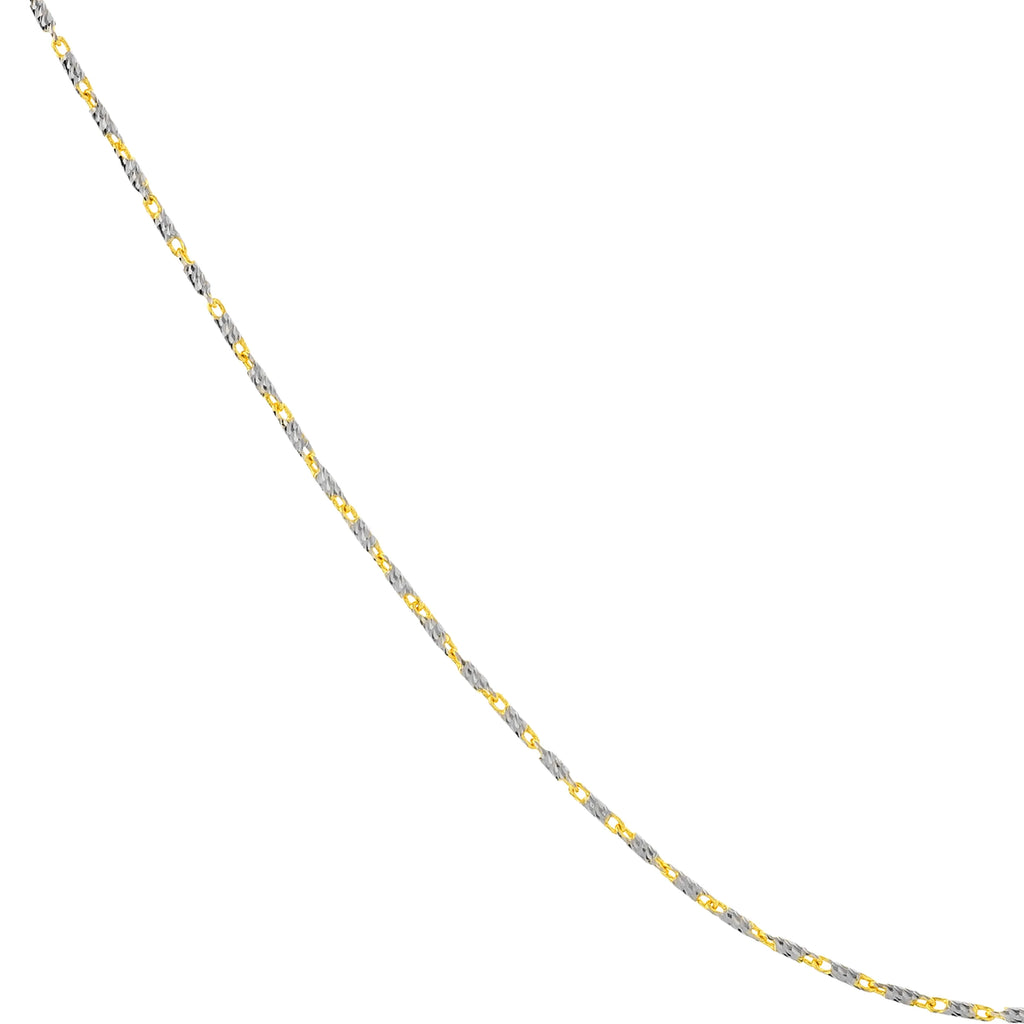 18" 1.20mm Diamond Cut Chain Necklace D56415