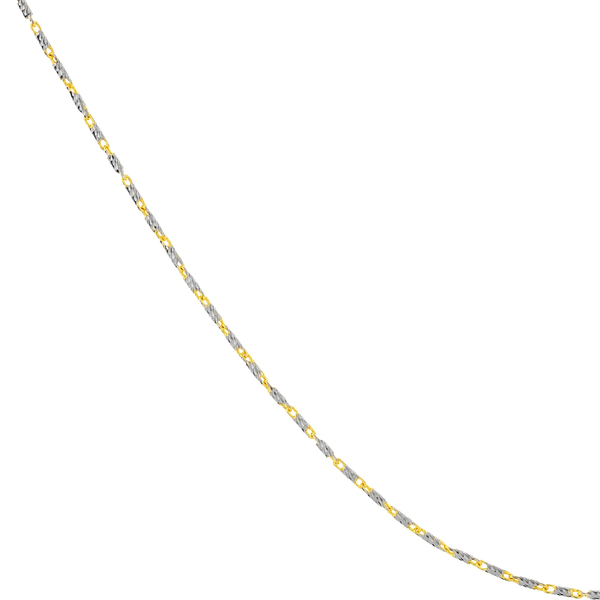 18" 1.20mm Diamond Cut Chain Necklace D56415