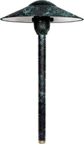 Cast Aluminum Path Walkway and Area Light Verde Green U994146