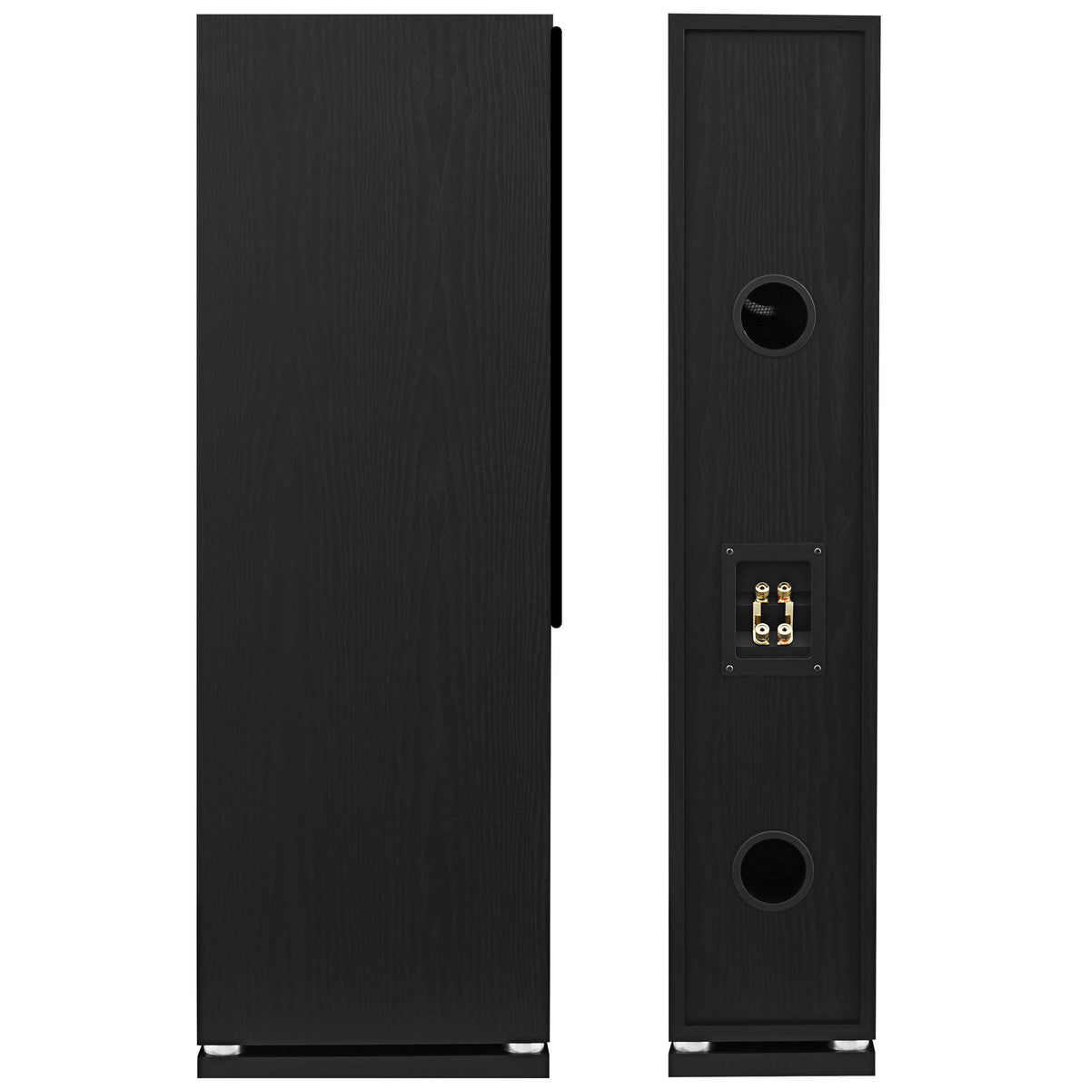 5.0 Channel 190W RMS 5 Speakers Black Speaker System S10104