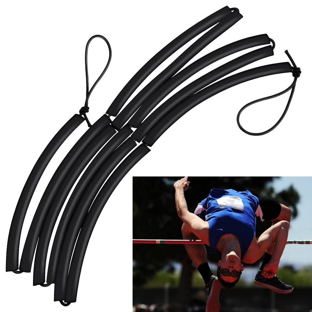 High Jump Bungee Elastic Crossbar Foam Track rope V8876