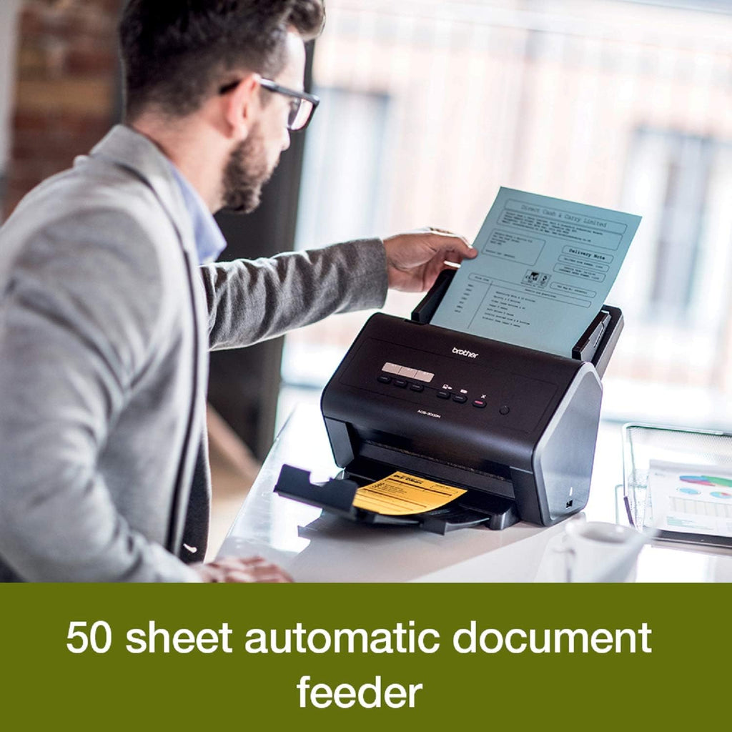 Black Network Document Scanner B269536