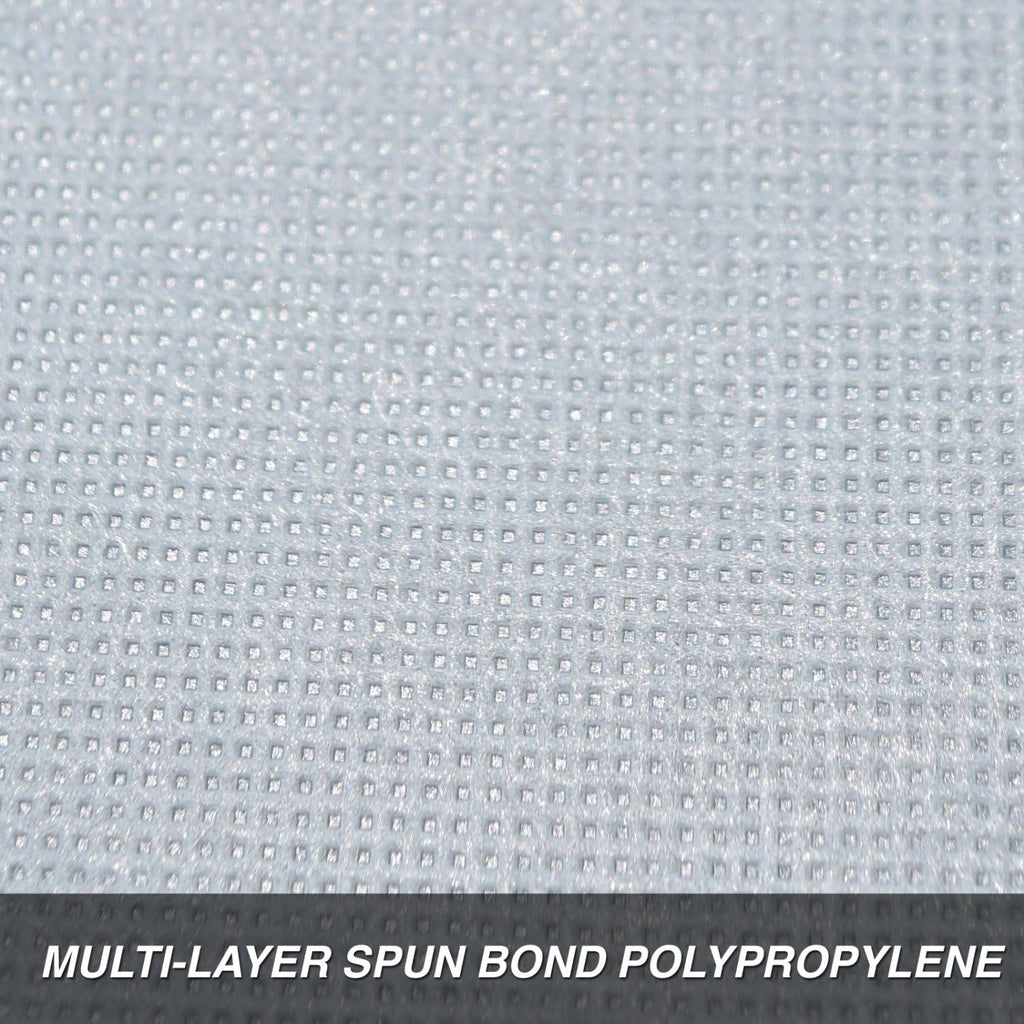Gray Polypropylene Station Wagon Cover, Pack of 2 K93780
