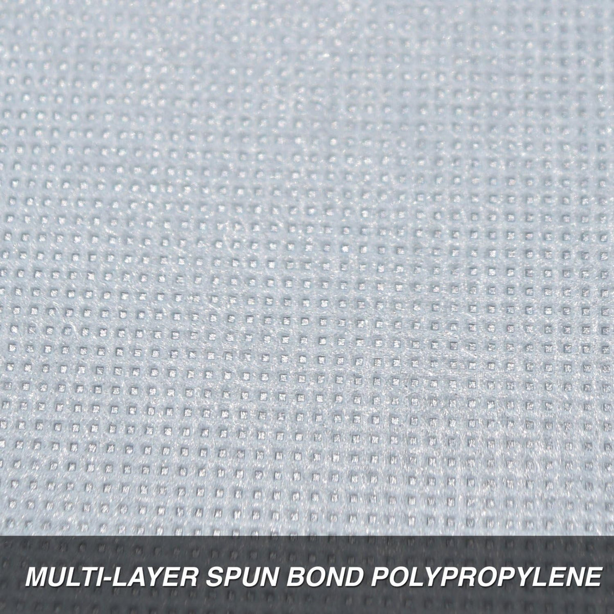 Gray Polypropylene Station Wagon Cover, Pack of 2 K93780