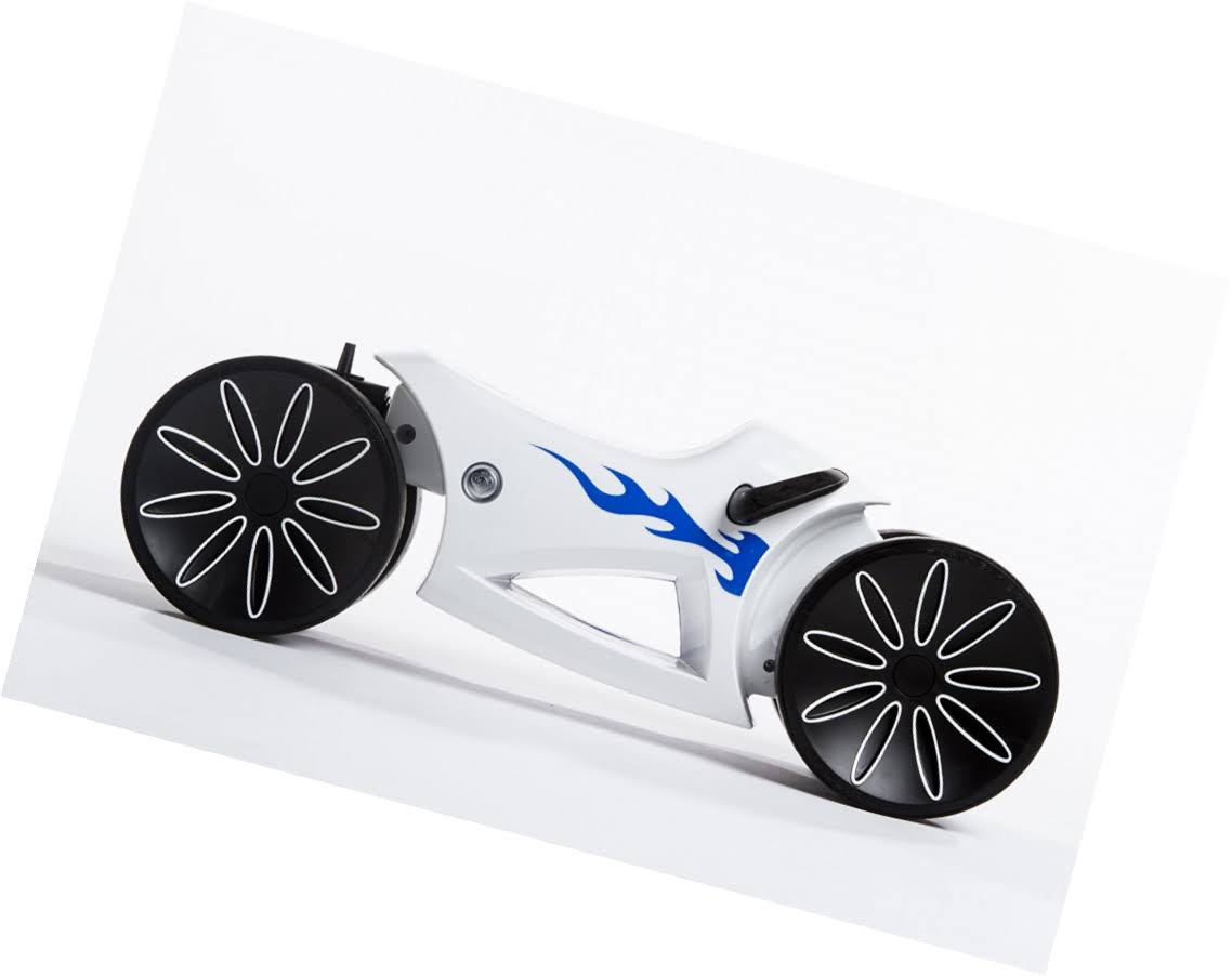 White/Blue Ride-On Bike J738488
