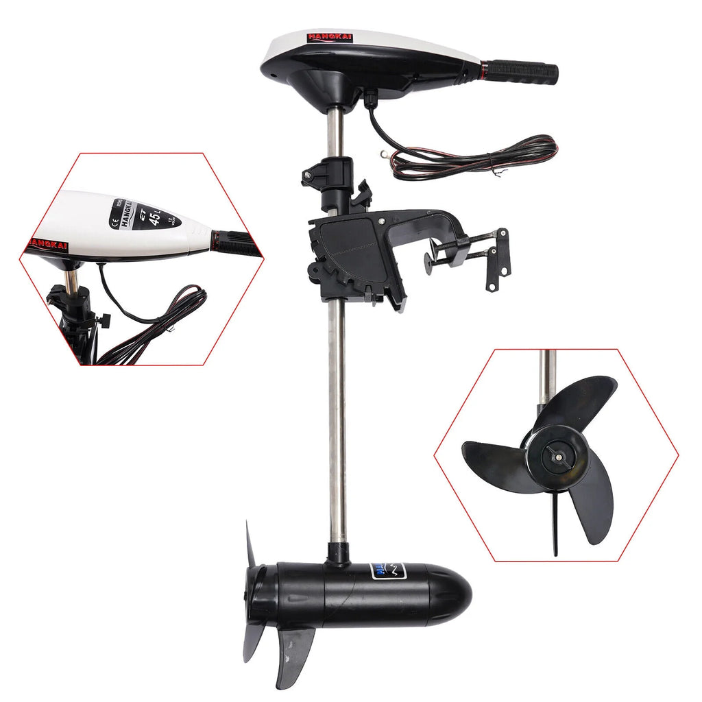12V 45LBS Electric Outboard Trolling Motor M21590