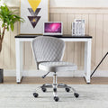 Grey Swivel Desk Chair Q266