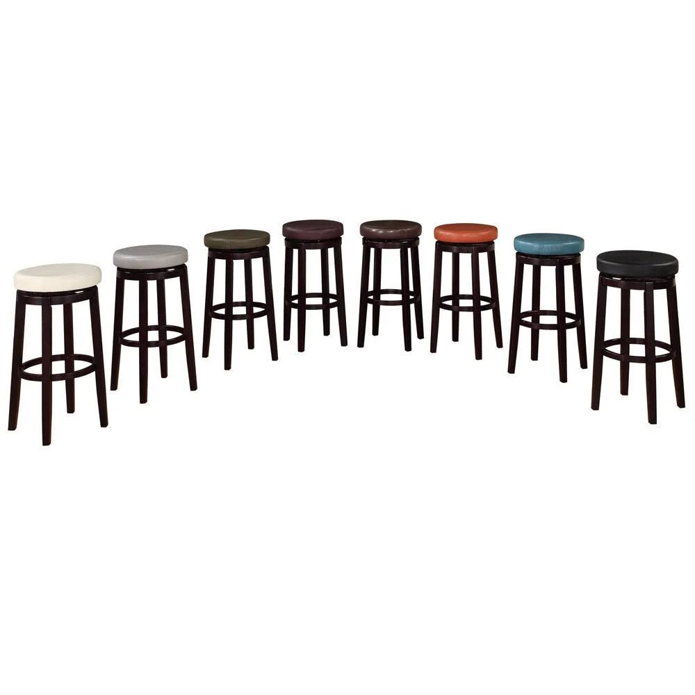 Red Swivel Bar Stool T36223