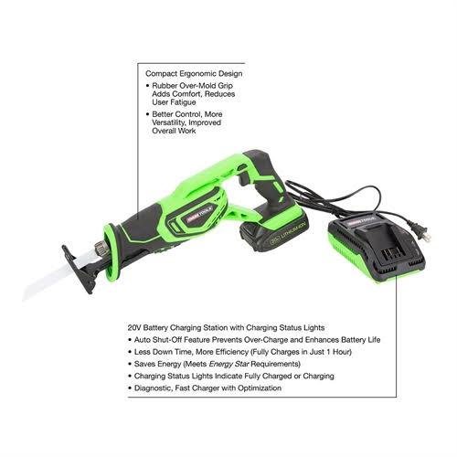 20V Max Li-Ion Reciprocating Saw A5959