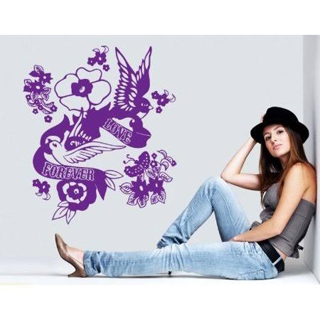 Light Brown Vinyl Wall Decal V590