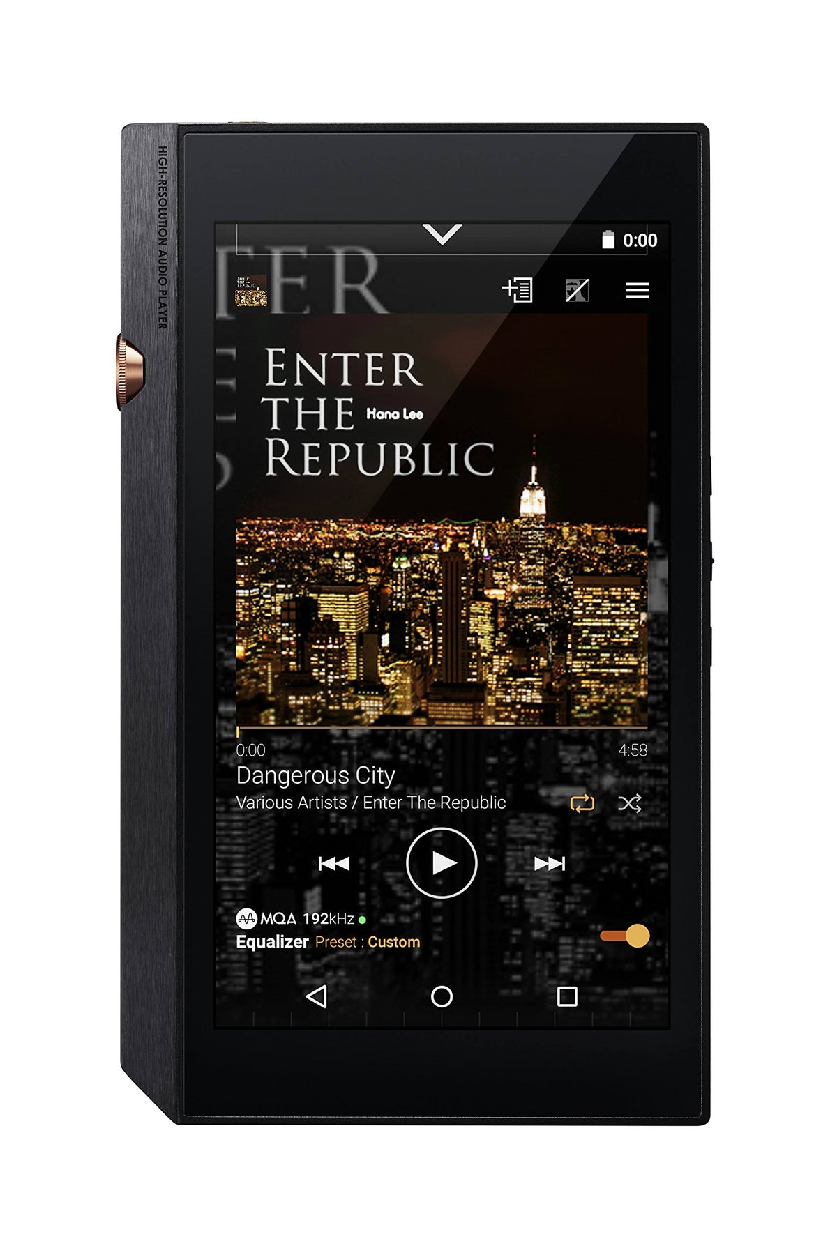 Black Hi-Res Digital Audio Player E63848