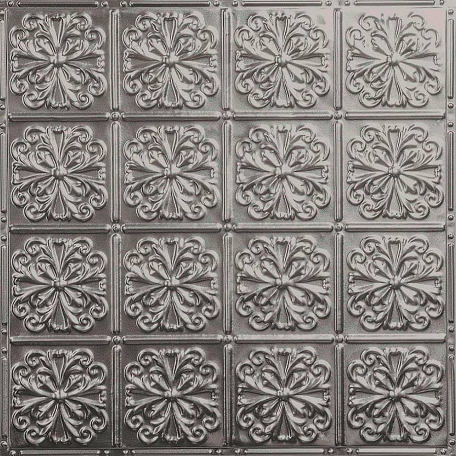 24-in x 24-in 5-Pack Stainless Steel Surface-Mount Ceiling Tiles J812