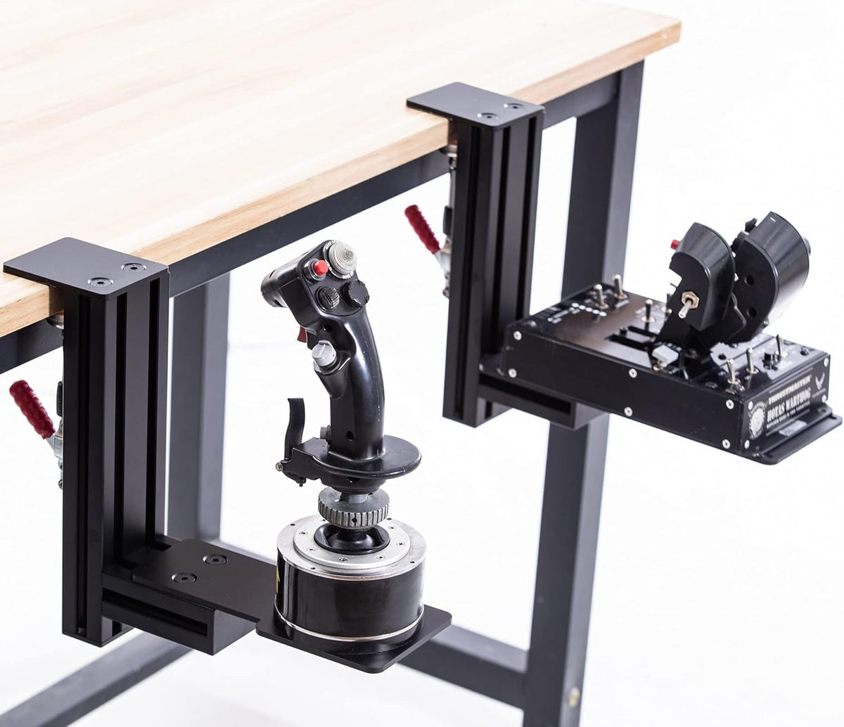 Set of 2 Desk Mounts with Installation Bolts and Install Manual U817