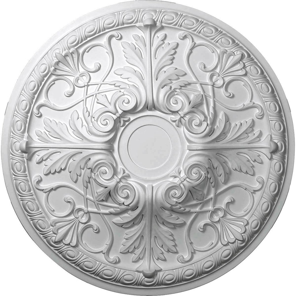 Hand-Painted Painted Turtle Crackle Ceiling Medallion K679167