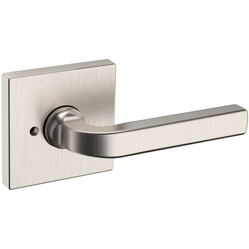 Satin Nickel Privacy Lever Set Z658