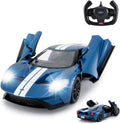 Blue 1/14 Ford GT Remote Control Race Toy Car Pack of 2 Y7082